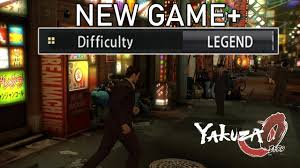 Yakuza 0 New Game Plus Legend